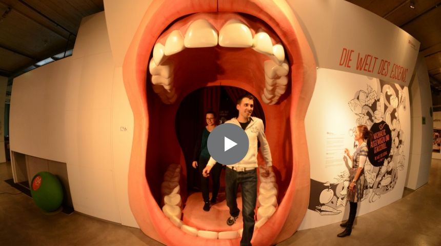 Video Ausstellung Welt des Essens - You tube