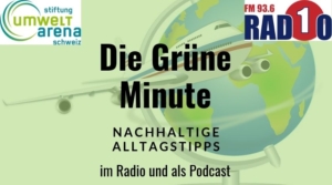 grüne minute flugreisen kompensieren co2