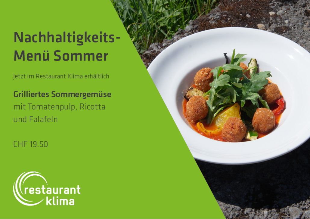 Nachhaltigkeitsmenü Sommer 2025-Grilliertes Sommergemüse