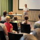Kinder an einem Workshop von BoS